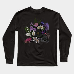 Poisonous Flowers Long Sleeve T-Shirt